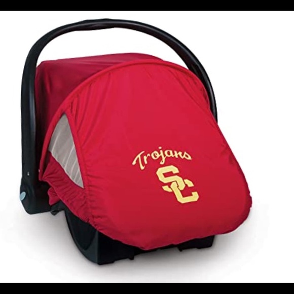 NCAA USC Trojans “Baby Shower Gift Set” 4 Piece Set Tailgating Game Day … - Picture 12 of 16